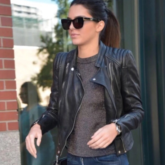 zara trf leather jacket